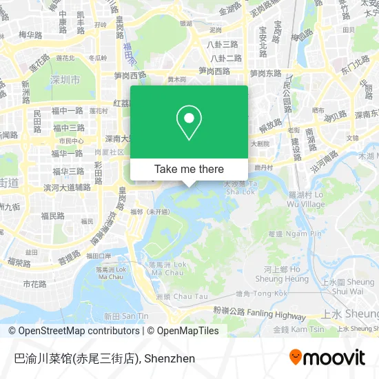 巴渝川菜馆(赤尾三街店) map