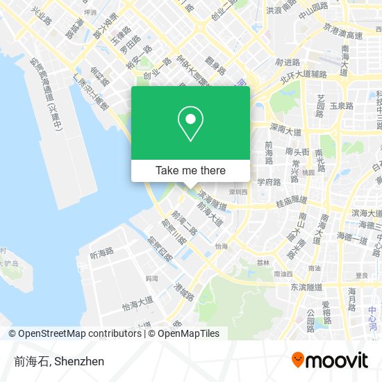 前海石 map