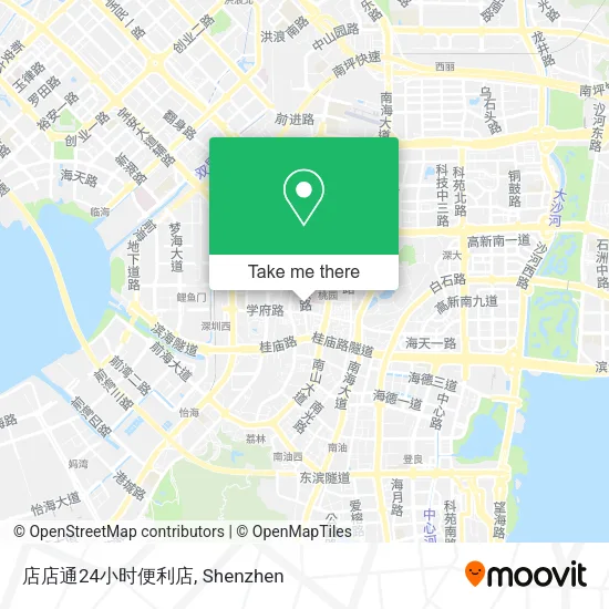 店店通24小时便利店 map