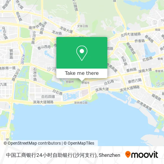 中国工商银行24小时自助银行(沙河支行) map