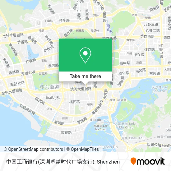 中国工商银行(深圳卓越时代广场支行) map