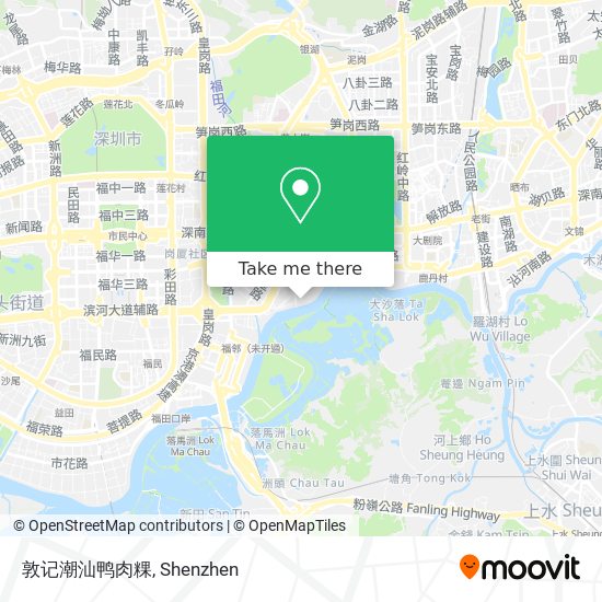敦记潮汕鸭肉粿 map