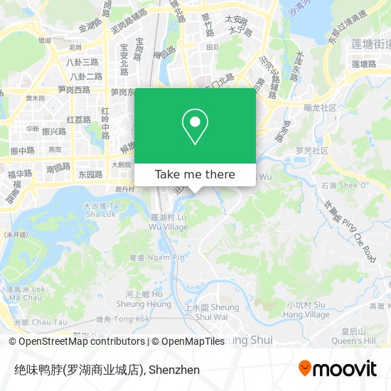 绝味鸭脖(罗湖商业城店) map