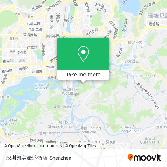深圳凯美豪盛酒店 map