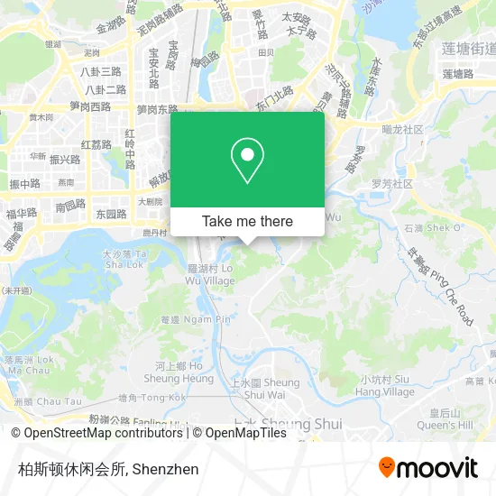 柏斯顿休闲会所 map