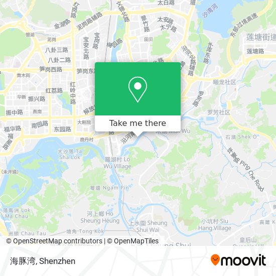 海豚湾 map