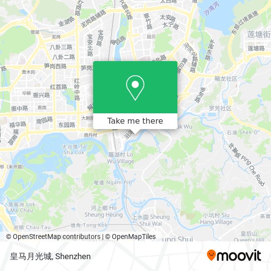 皇马月光城 map