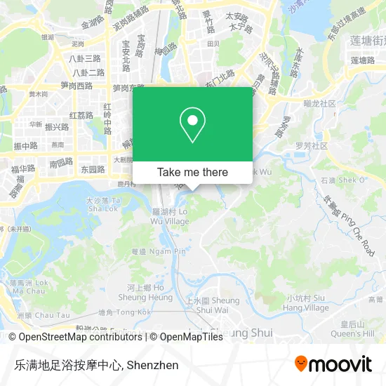 乐满地足浴按摩中心 map