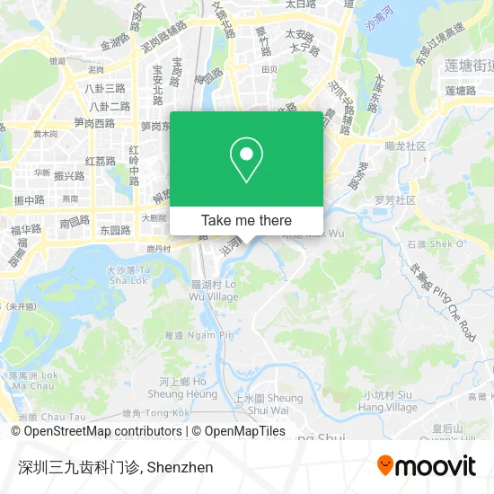 深圳三九齿科门诊 map