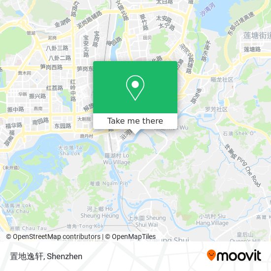 置地逸轩 map