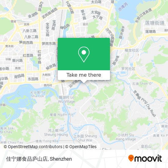 佳宁娜食品庐山店 map