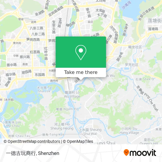 一德古玩商行 map