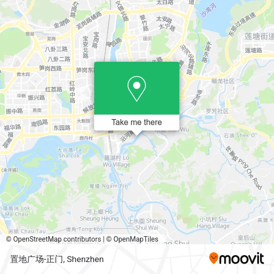 置地广场-正门 map