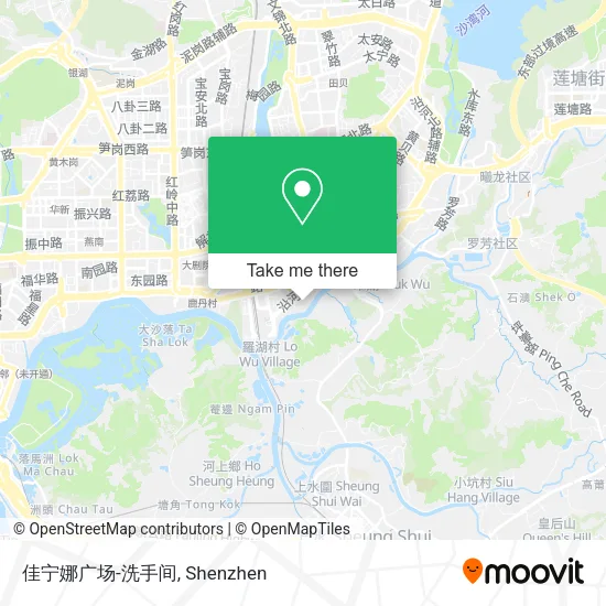 佳宁娜广场-洗手间 map