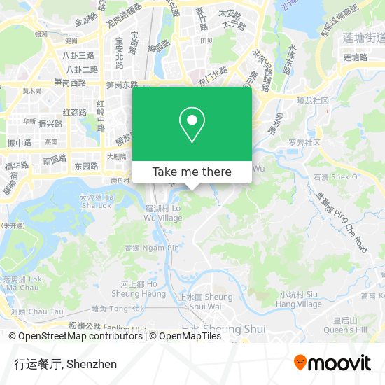 行运餐厅 map