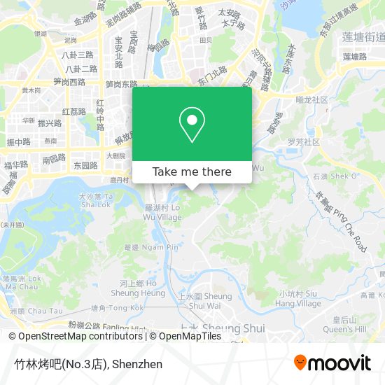 竹林烤吧(No.3店) map