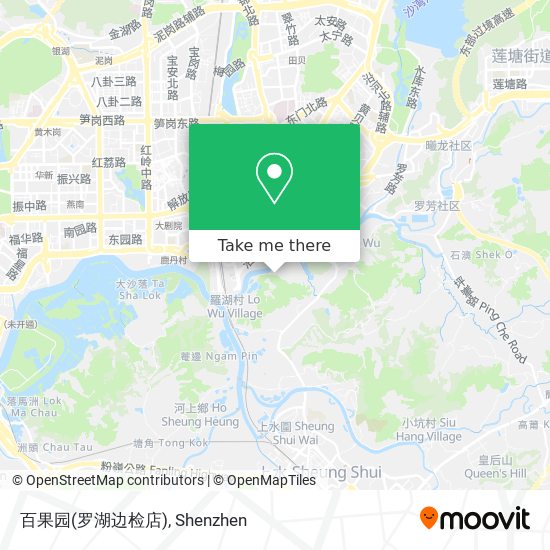 百果园(罗湖边检店) map