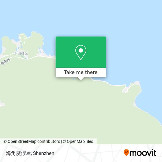 海角度假屋 map