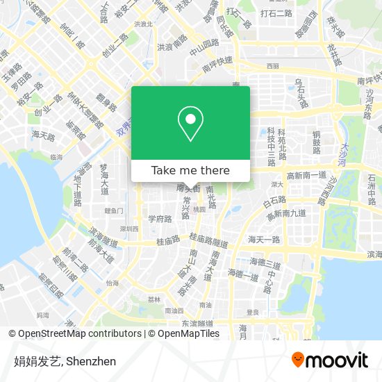 娟娟发艺 map