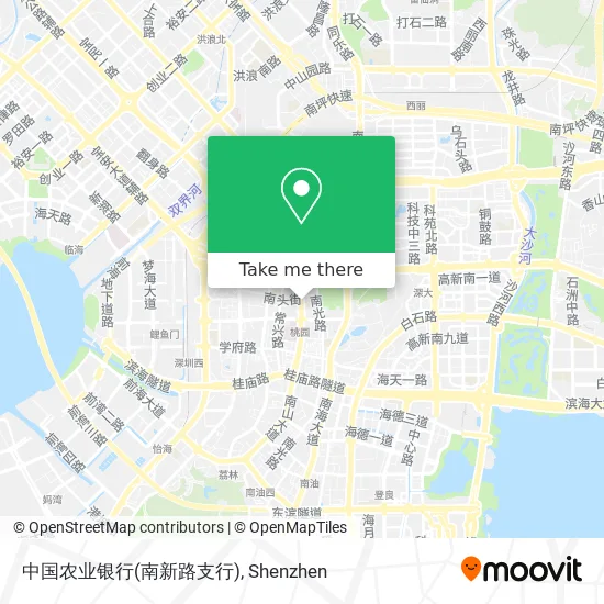 中国农业银行(南新路支行) map