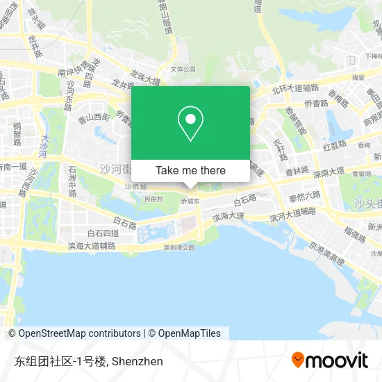 东组团社区-1号楼 map