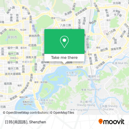 日韩(南园路) map
