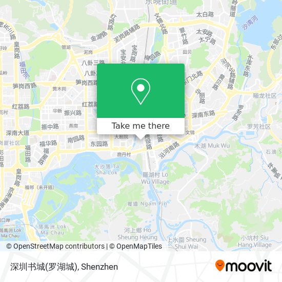 深圳书城(罗湖城) map