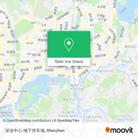 深业中心-地下停车场 map