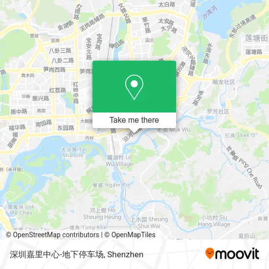 深圳嘉里中心-地下停车场 map