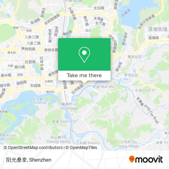 阳光桑拿 map