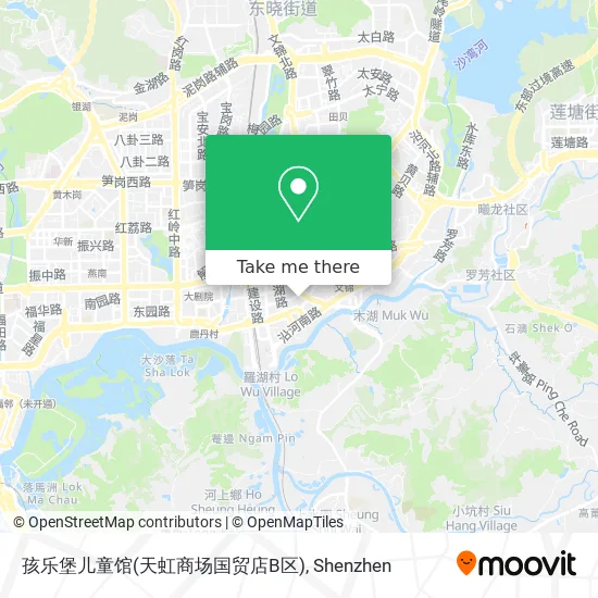 孩乐堡儿童馆(天虹商场国贸店B区) map