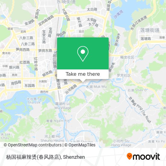 杨国福麻辣烫(春风路店) map