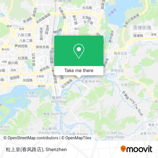 粒上皇(春风路店) map