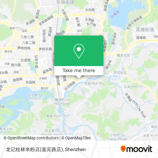 龙记桂林米粉店(嘉宾路店) map
