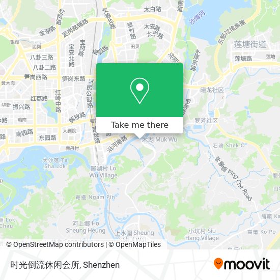 时光倒流休闲会所 map