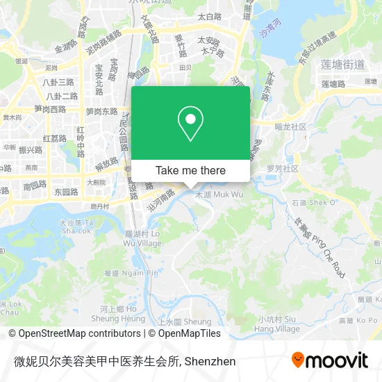 微妮贝尔美容美甲中医养生会所 map