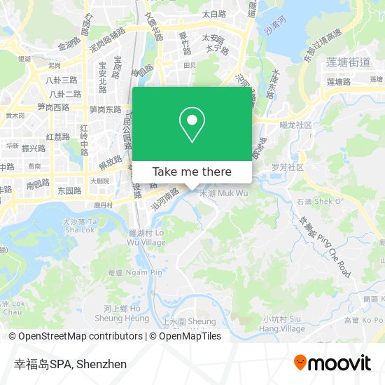 幸福岛SPA map