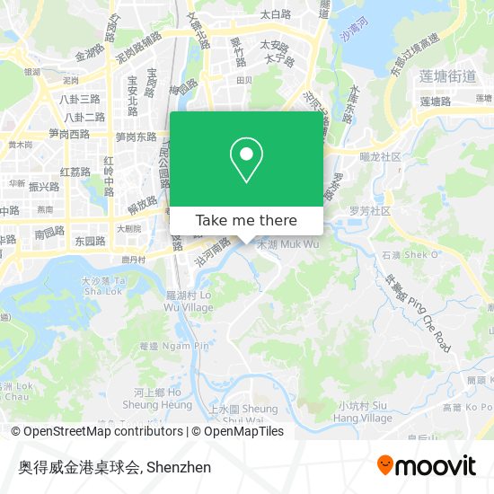 奥得威金港桌球会 map