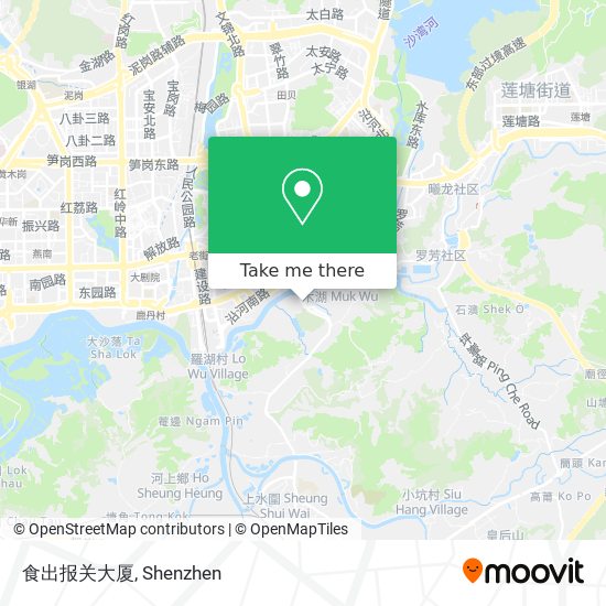 食出报关大厦 map