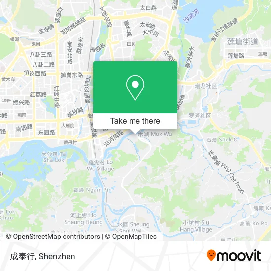成泰行 map