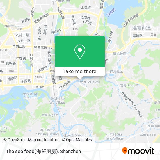 The see food(海鲜厨房) map