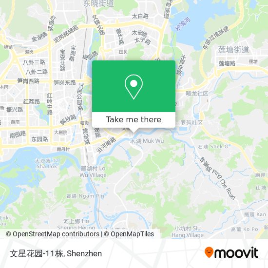 文星花园-11栋 map