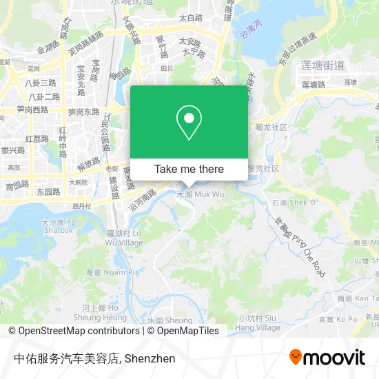 中佑服务汽车美容店 map