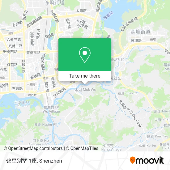 锦星别墅-1座 map