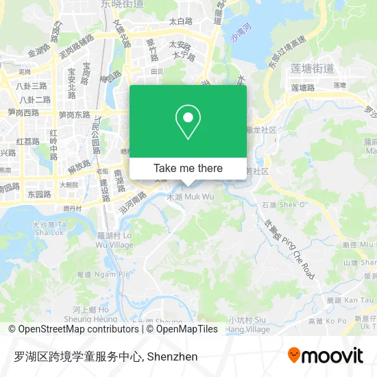 罗湖区跨境学童服务中心 map