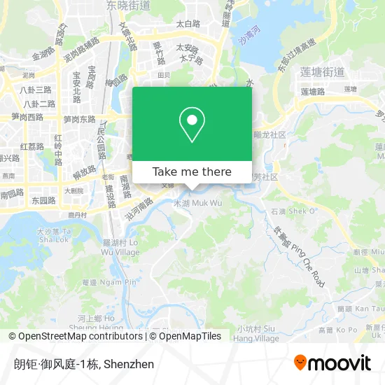 朗钜·御风庭-1栋 map