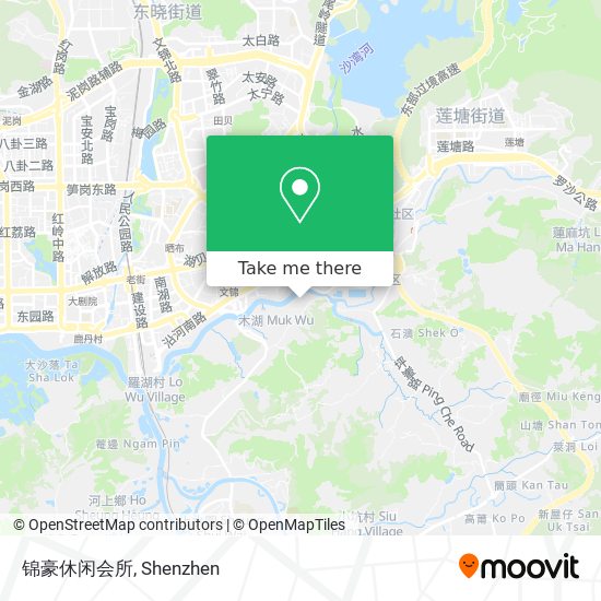 锦豪休闲会所 map