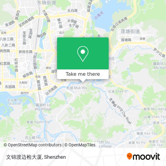 文锦渡边检大厦 map