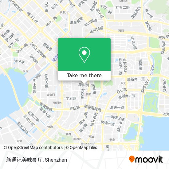 新通记美味餐厅 map