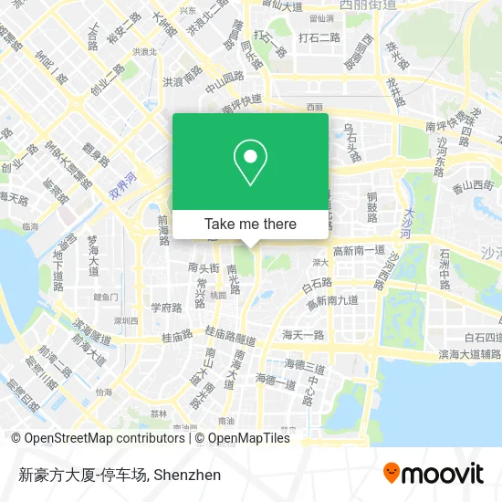 新豪方大厦-停车场 map